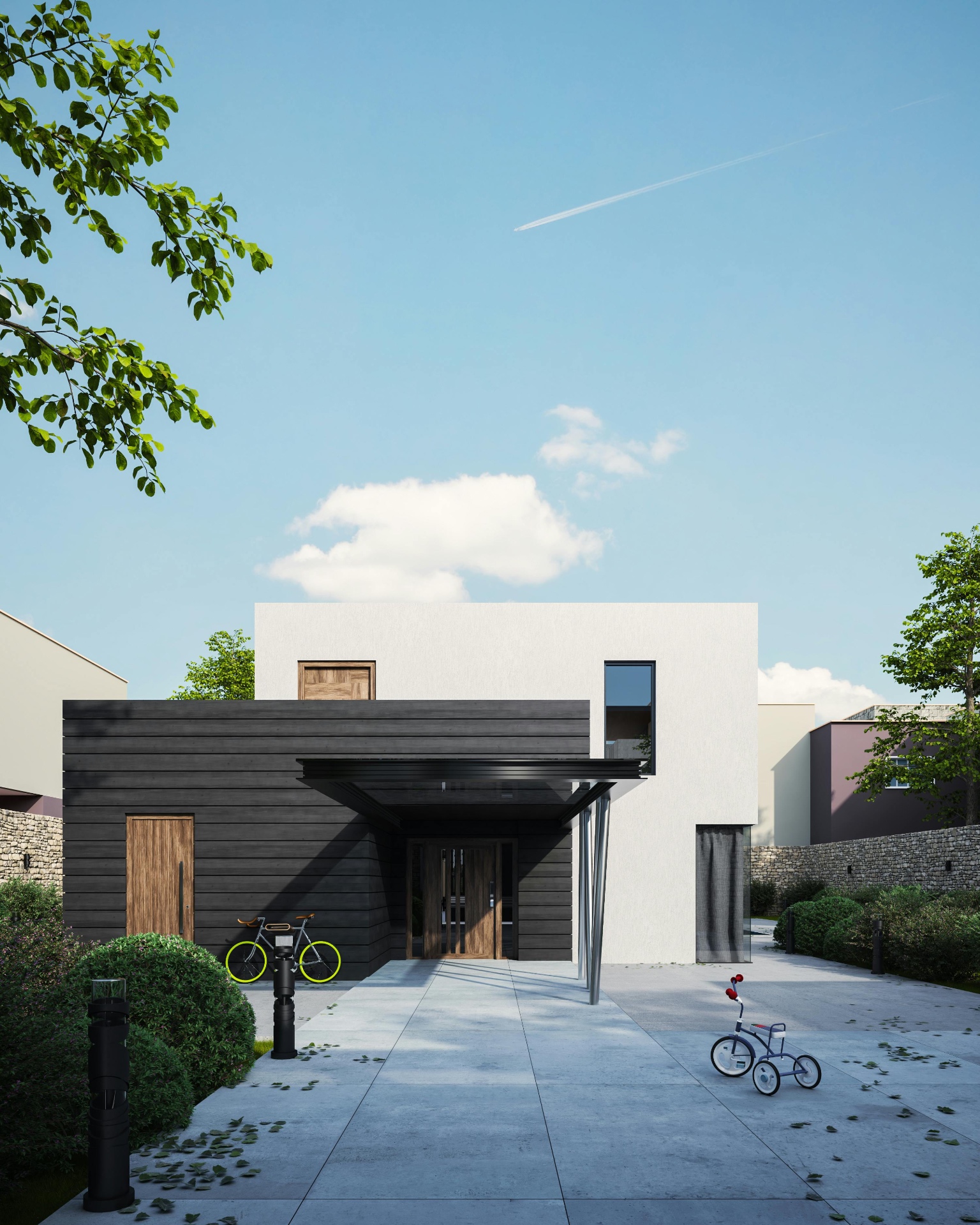 Modernes Wohnhaus — JenWatch